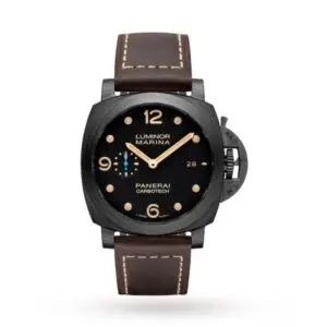 Replica Panerai Luminor Men Automatic Black Calf Watch PAM00661