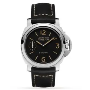 Replica Panerai Luminor Men Automatic Black Calf Watch PAM00915