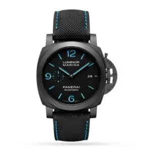 Replica Panerai Luminor Men Automatic Black Fabric Watch PAM01661
