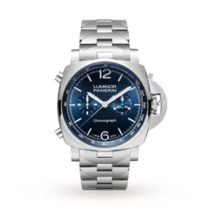 Replica Panerai Luminor Men Automatic Blue Rubber Watch PAM01110