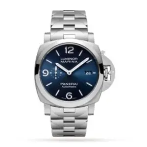 Replica Panerai Luminor Men Automatic Blue Stainless Steel Watch PAM01316