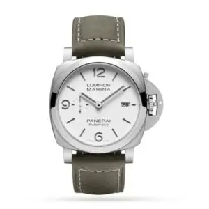 Replica Panerai Luminor Men Automatic White Calf Watch PAM01314