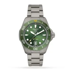 Replica TAG Heuer Aquaracer Men Automatic Green Titanium Watch WBP208B.BF0631