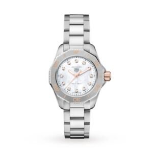 Replica TAG Heuer Aquaracer Women Quartz Mother of Pearl Stainless Steel Watch WBP1450.BA0622