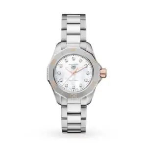 Replica TAG Heuer Aquaracer Women Quartz Mother of Pearl Stainless Steel Watch WBD1322.BB0320