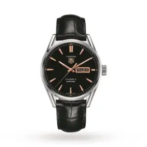 Replica TAG Heuer Carrera Men Automatic Black Stainless Steel Watch WAR201C.FC6266