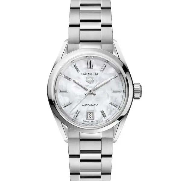 Replica TAG Heuer Carrera Women Automatic Mother of Pearl Stainless Steel Watch WBN2410.BA0621 Replica TAG Heuer Carrera Women Automatic Mother of Pearl Stainless Steel Watch WBN2410.BA0621