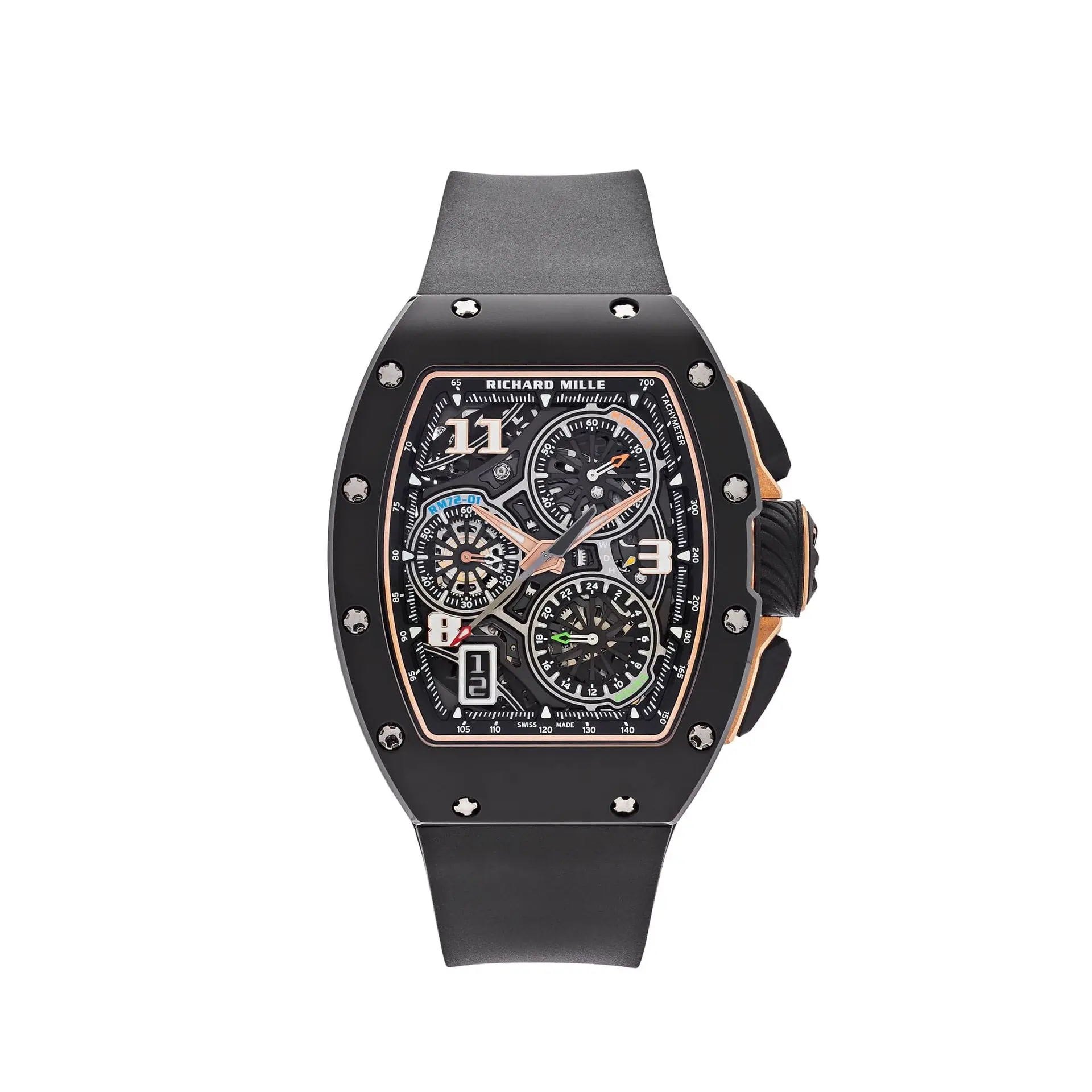 Richard Mille RM 72-01 Lifestyle In-House Chronograph Black Ceramic Richard Mille RM 72-01 Lifestyle In-House Chronograph Black Ceramic