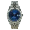 Rolex Datejust Blue Dial 126334 Jubilee Roman Dials 41 mm