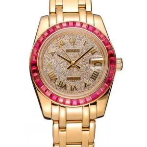 Rolex Datejust Diamond Dial 622835 33 mm