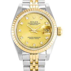 Rolex Datejust Gold Dial 69173-2 26 mm
