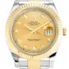 Rolex Datejust II Gold Dial 116333 41 mm
