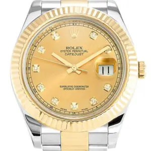 Rolex Datejust II Gold Dial 116333 41 mm