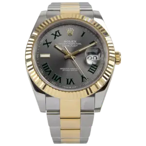 Rolex Datejust II Rhodium Dial 126333 "Wimbledon" Two-Tone Oyster 41 mm