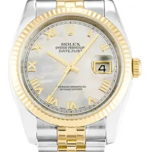 Rolex Datejust Mother of Pearl - White Dial 116233 36 mm
