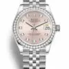 Rolex Datejust Pink Dial 278384RBR 31 mm