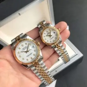 Rolex Datejust RG/SS Jub White/Dial 36/28 mm