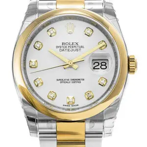 Rolex Datejust White Dial 116203 36 mm