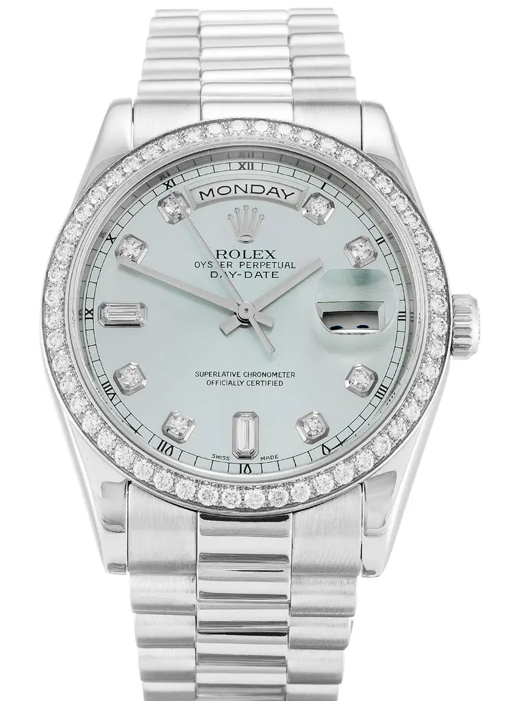 Rolex Day-Date Blue Dial 118346 36 mm Rolex Day-Date Blue Dial 118346 36 mm
