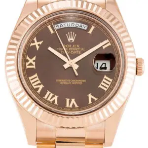 Rolex Day-Date II Chocolate Dial 218235 40 mm