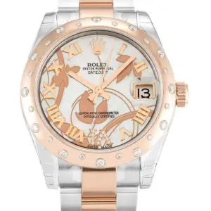 Rolex Lady-Datejust White Floral Dial 178341 31 mm