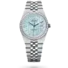 Rolex Land-Dweller 36 mm platinum and diamonds