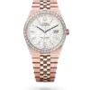 Rolex Land-Dweller 40 mm Everose gold and diamonds