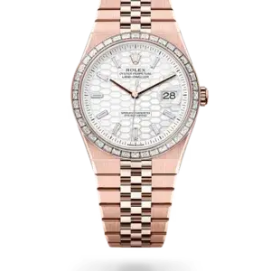 Rolex Land-Dweller 40 mm Everose gold and diamonds