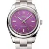 Rolex Oyster Perpetual Date Purple Dial REP016834 41 mm