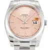 Rolex Oyster Perpetual Date Salmon Dial 115200 34 mm