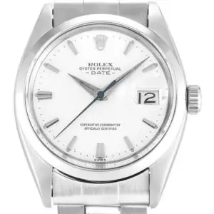 Rolex Oyster Perpetual Date Silver Dial 1500 36 mm