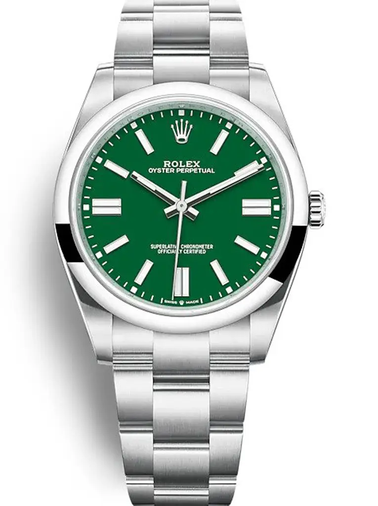 Rolex Oyster Perpetual Green Dial 124300 41 mm Rolex Oyster Perpetual Green Dial 124300 41 mm