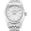 Rolex Oyster Perpetual Lady Silver Dial 76094 26 mm