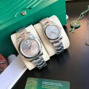 Rolex Oyster Perpetual SS/SS Sliver/Stk 31/41 mm