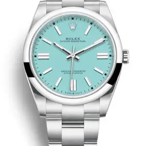 Rolex Oyster Perpetual Tiffany Blue Dial 124300 41 mm