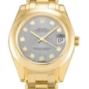Rolex Pearlmaster Silver Dial 81208