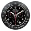 ROLEX WALL CLOCK – DAYTONA BLACK/RED