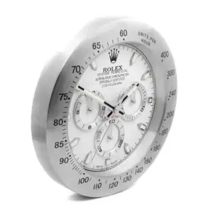 ROLEX WALL CLOCK – ROLEX DAYTONA SILVER