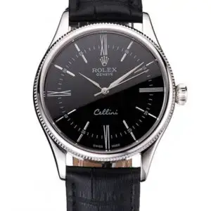 Superclone Rolex Cellini Black Dial REP016804