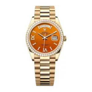 Superclone Rolex Day-Date Carnelian Dial 128348RBR 36 mm