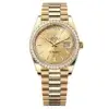 Superclone Rolex Day-Date Champagne Dial 228348rbr-0008 40 mm