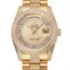 Superclone Rolex Day-Date Gold Dial 1453954 37 mm