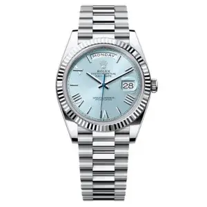Superclone Rolex Day-Date Ice Blue Dial 228236-0012 40 mm