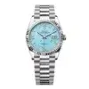 Superclone Rolex Day-Date Turquoise Diamond Dial 128236-0011 36 mm
