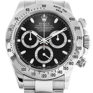 Superclone Rolex Daytona Black Dial 116520